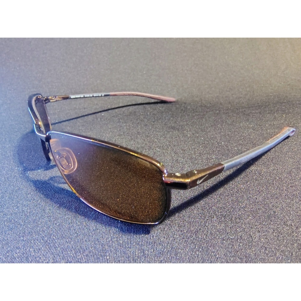 Nike Pivot Six EV1091 Sunglasses -‎ Frames Only - Mint Condition - Walnut Brown - Picture 4 of 8